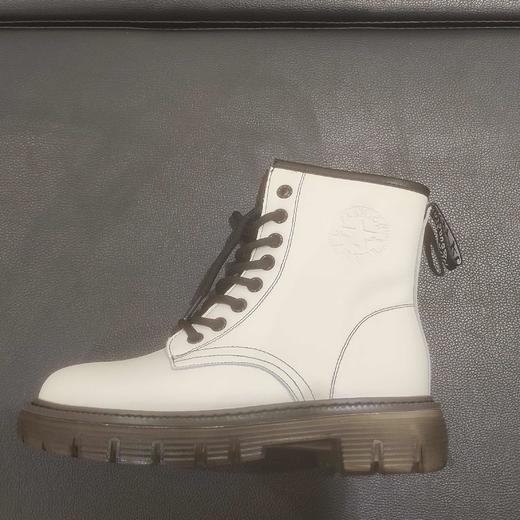 lfgj jeans BF017 英伦风马丁靴真皮舒适百搭机车女靴 商品图4