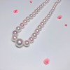 「节奏」3.5-9.5mm渐变 Akoya珍珠项链全圆强光樱花粉Akoya珍珠 商品缩略图2