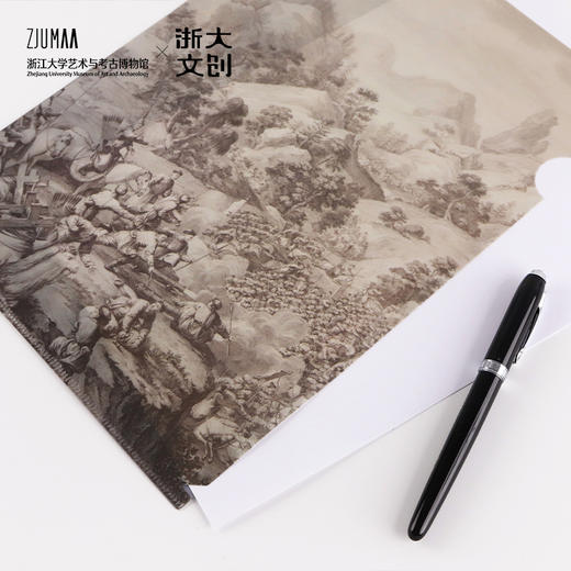【浙大文创】乾隆版画资料袋L型文件夹浙大艺博馆藏 商品图1