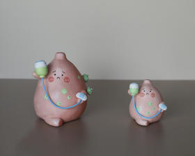 乱造『输液的七口 』 ｜软陶手办