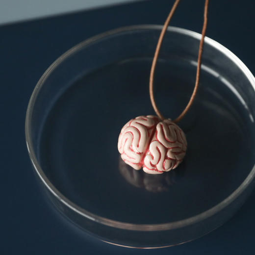 七口『大脑子项链 』 ｜手绘粘黏土软陶吊坠 商品图1