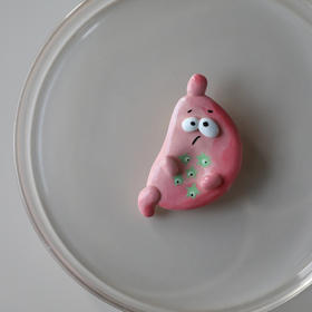 七口『胃』 ｜手绘黏土软陶