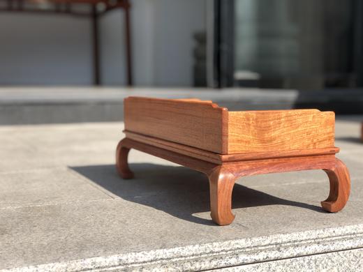 红桥红  家具严选  缅甸花梨（大果紫檀）  【可拆装 迷你版罗汉床】 商品图3