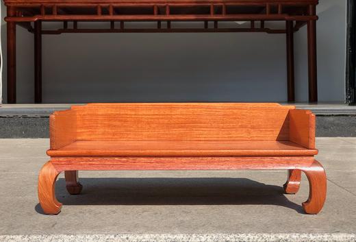 红桥红  家具严选  缅甸花梨（大果紫檀）  【可拆装 迷你版罗汉床】 商品图1