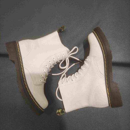 lfgj jeans BB818英伦风平底马丁靴真皮厚底休闲女靴 商品图6