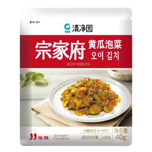 宗家府 黄瓜泡菜40g 商品图0