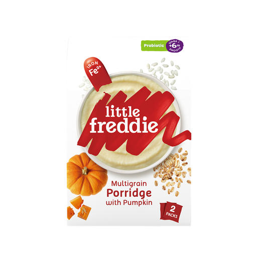Little freddie小皮 婴幼儿胡萝卜大米粉 婴幼儿谷类辅助食品 160g*3 商品图0