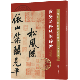 十大行书名帖放大临摹本——黄庭坚松风阁诗帖