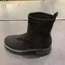 lfgj jeans AH804新款绒面弹力靴厚底松糕女靴