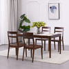 【现代实木风-NJT3203C03餐椅】现代实木/现代简约/餐厅/北美黑胡桃/实木餐椅 商品缩略图3