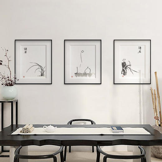 雪山圆相艺术微喷54cm*72cm 商品图0