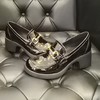 lfgj  jeans  BR101 中性复古时尚漆皮单根盖鞋 商品缩略图5