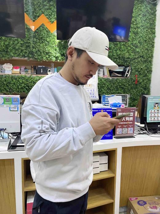 李宁CF外星人Alien灰色卫衣男女同款 商品图0