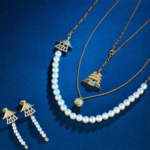 【采购专享】凉亭系列 珍珠项链 商品图2