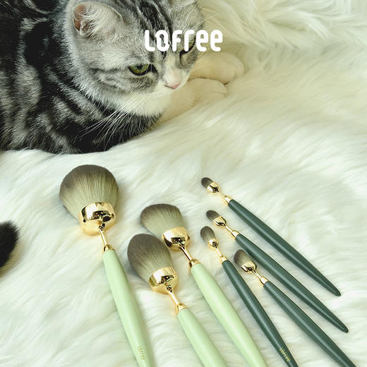 LOFREE/洛斐 MN103 尾巴化妆刷 国色春光 商品图2