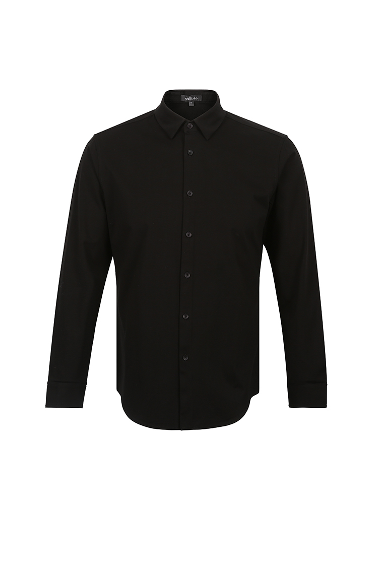 callisto丝绵弹针织衬衫  SQCSL120C