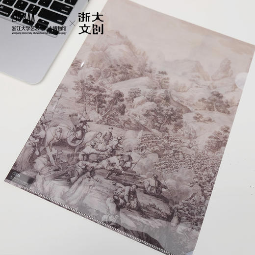 【浙大文创】乾隆版画资料袋L型文件夹浙大艺博馆藏 商品图2