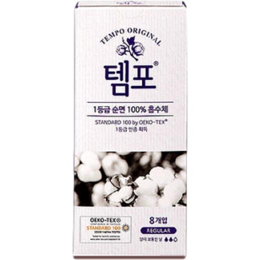 tempo 棉条卫生巾（普通量型）8P【中】   商品图0