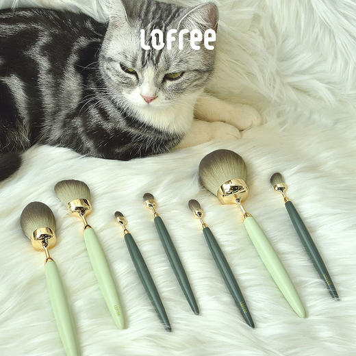 LOFREE/洛斐 MN103 尾巴化妆刷 国色春光 商品图1