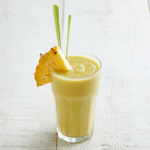 芒果凤梨热带果昔 Tropical Pineapple Smoothie (Pineapple, Mango, Banana, Lemonade & Mint) 商品图0