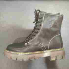 lfgj jeans BF017 英伦风马丁靴真皮舒适百搭机车女靴