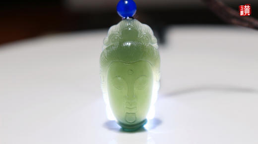 [ 官运亨通 ]  和田碧玉观音吊坠 商品图6