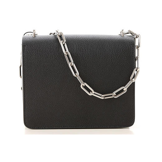 BURBERRY 巴宝莉 女士小号皮革D形环包斜挎单肩包 黑色 4076645 00100 商品图2