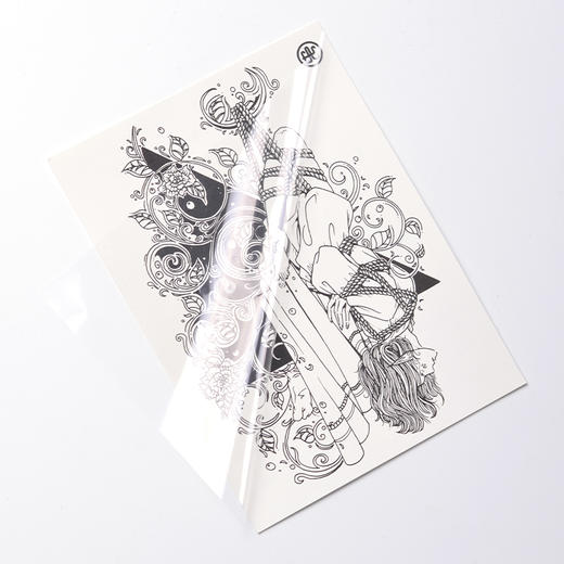 一次性绳缚纹身贴纸 环保油墨 商品图4
