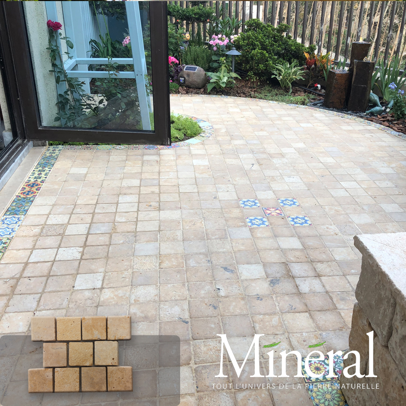 罗曼米黄散片小方块