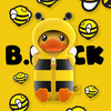 FACE&B.duck小黄鸭儿童变装派对鸭头保温杯 330ml 蜜蜂黄 商品缩略图0