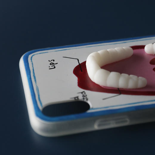 七口『立体牙齿』 ｜软边手机壳 商品图1