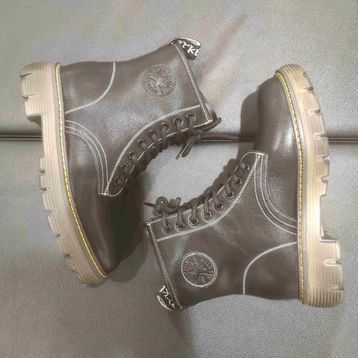 lfgj jeans BF017 英伦风马丁靴真皮舒适百搭机车女靴 商品图2