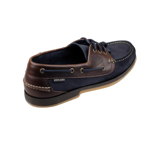 限时特价——葡萄牙原产经典舒适男士游艇鞋休闲鞋MAGELLAN麦哲伦-棕色/蓝黑色(一脚蹬款式） 商品图4