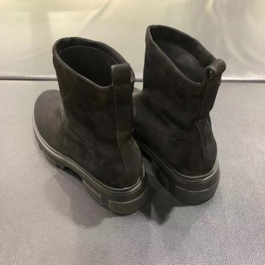 lfgj jeans AH804新款绒面弹力靴厚底松糕女靴 商品图3