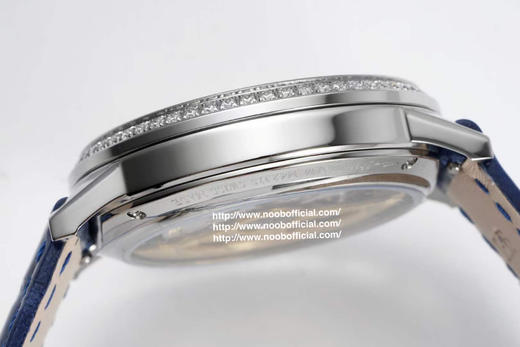 ZF精品 积家 约会系列 搭配进口意大利牛皮表带 烧钢兰指针 搭载进口9015机改原装cal.898A自动上链机芯（不加夹板），具昼夜显示功能 表径：34mm 厚度：10mm 商品图9