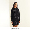 JUDYHUA 艺术感线条设计针织上衣 商品缩略图2