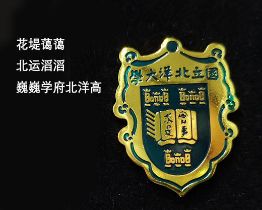 天津大学金属校徽毕业庆典纪念章教师同学聚会收藏 商品图2