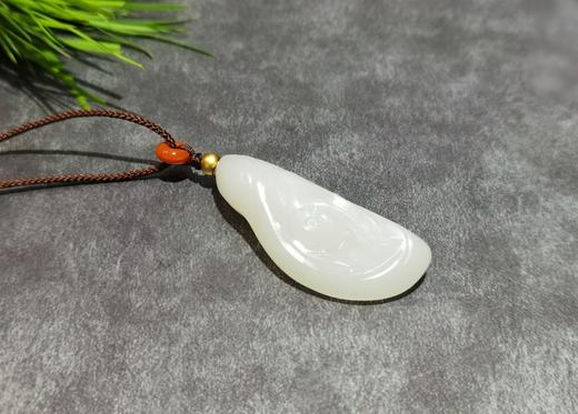【御珠宫坊·传承系列】羊脂白玉猴挂件 商品图1