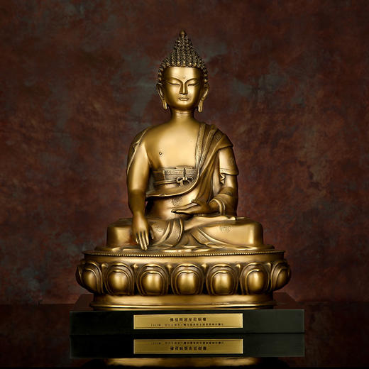 宇达青铜全铜摆件《佛祖释迦牟尼铜像》仿复制国礼 家居 装饰礼品 商品图4