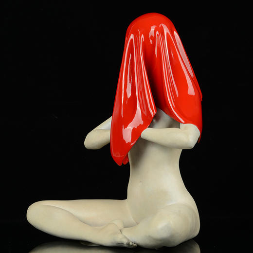 宇达青铜摆件 段森作品《心愿》限量8版 艺术摆件  高37cm 商品图3