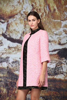 --【伯妮斯茵】171D082--粉色风衣--阿玛尔纳艺术--《神圣的艺术古埃及》