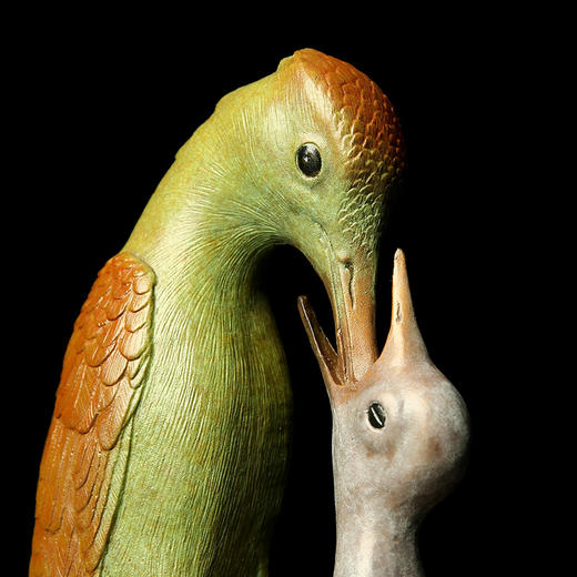 宇达青铜全铜摆件《爱的故事》创意礼品 工艺品 家居摆件  高24cm 商品图2