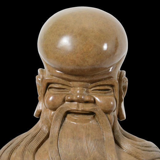 宇达青铜全铜摆件《寿与天齐》铜工艺品 创意礼品 家居摆件  高37cm 商品图2