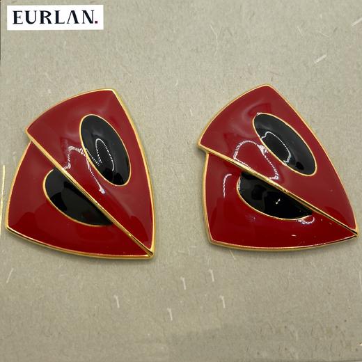 EURLAN.复古名媛风耳环系列 商品图5