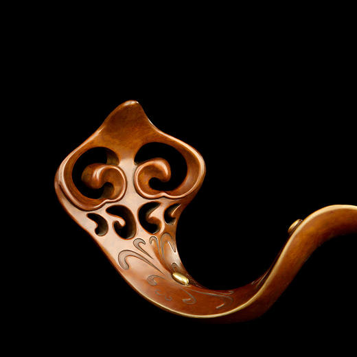 宇达青铜摆件 十二生肖蛇《常如意》工艺礼品 装饰 家居摆件  高19.3cm 商品图4