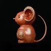 宇达青铜全铜鼠摆件《属你幸福》鼠年新品 家居 艺术装饰摆件  高27.7cm 商品缩略图3