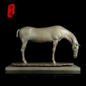 宇达青铜全铜摆件 马明阳作品《思源》限量8版 家居艺术摆件  长75cm