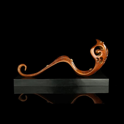 宇达青铜摆件 十二生肖蛇《常如意》工艺礼品 装饰 家居摆件  高19.3cm 商品图2