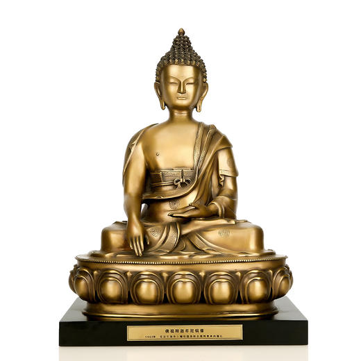 宇达青铜全铜摆件《佛祖释迦牟尼铜像》仿复制国礼 家居 装饰礼品 商品图1