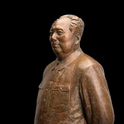 宇达青铜摆件 曹春生作品《伟人毛泽东》限量99件艺术装饰摆件 商品图4